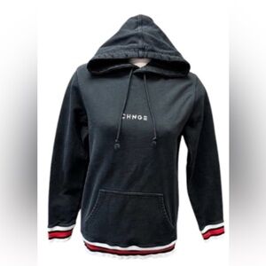 Chnge Hoodie EUC Kangaroo Black Pull Over Size Small